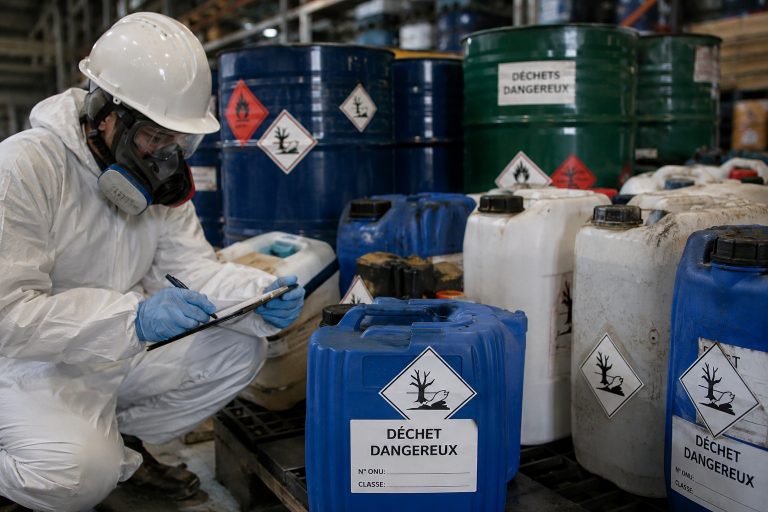 classification déchets dangereux